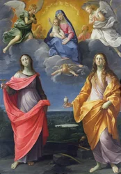 Madonna z Dzieciątkiem ze św. Łucją i Marią Magdaleną, zwaną Madonną Śnieżną, ok. 1623